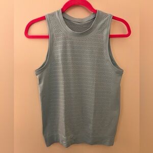 lululemon athletica light blue swiftly breeze tank